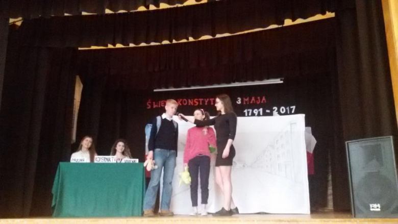 Apel w średzkim ogólniaku