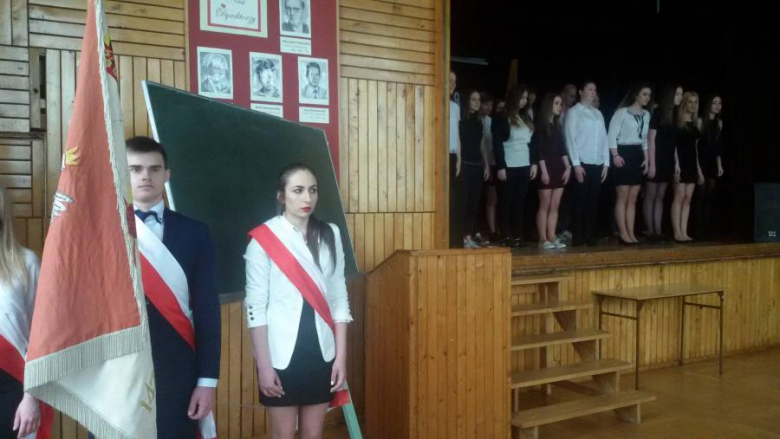 Apel w średzkim ogólniaku