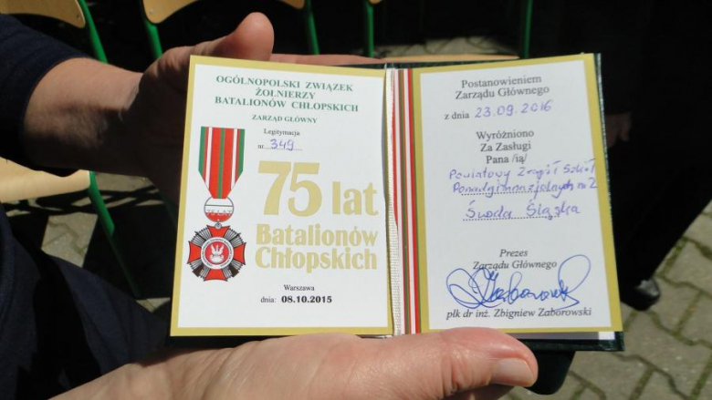 Uroczystości odznaczenia sztandaru