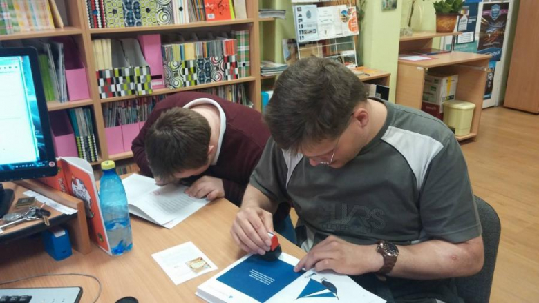 Zajęcia w bibliotece