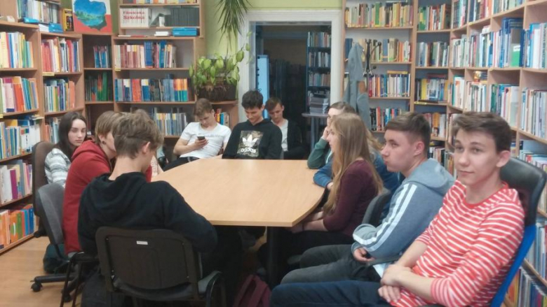 Zajęcia w bibliotece