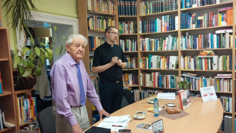 Spotkanie z prezesem Ryszardem Ćwiklińskim