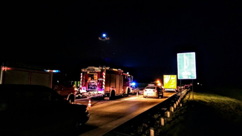 Zdarzenia na autostradzie A4