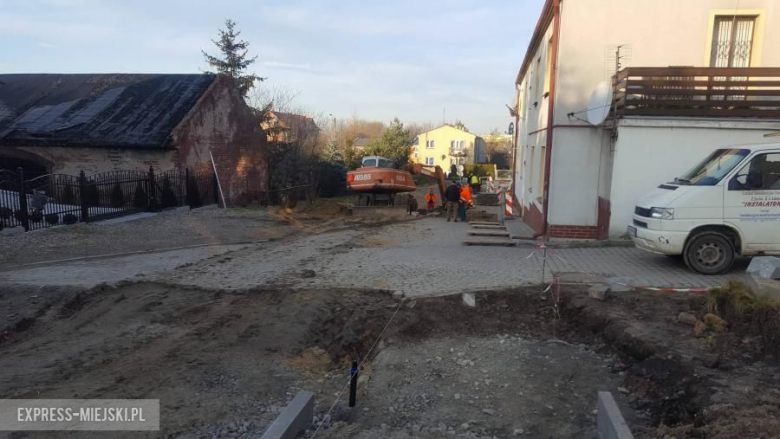 Ul. Probusa w remoncie