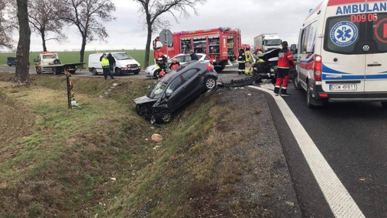 Wypadek koło Gościsławia