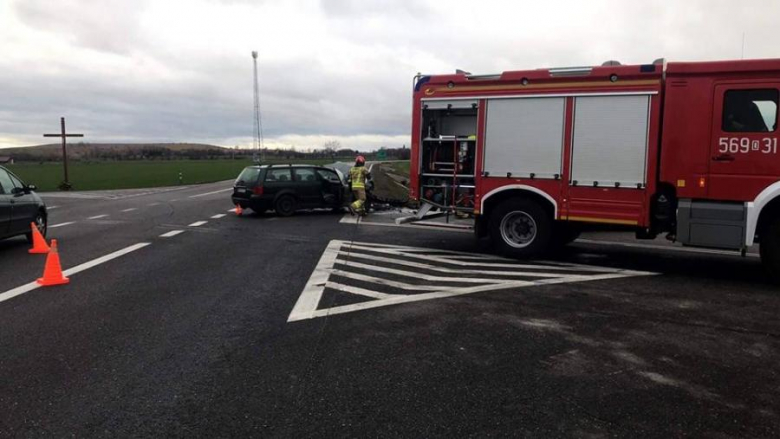 Wypadek koło Gościsławia