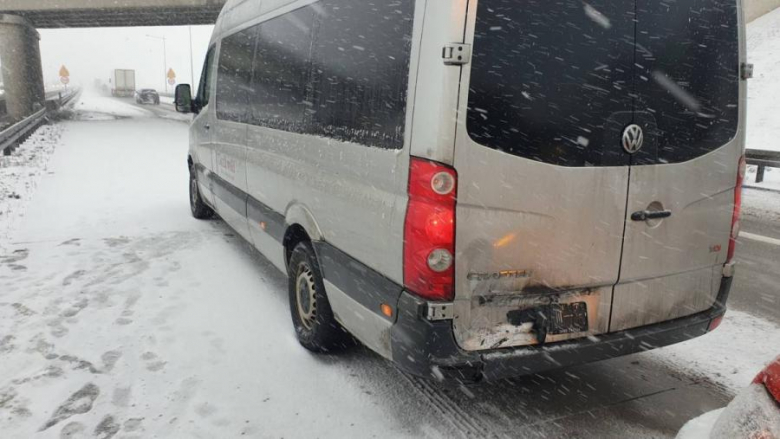 Zderzenie na autostradzie