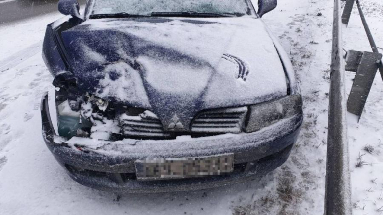 Zderzenie na autostradzie