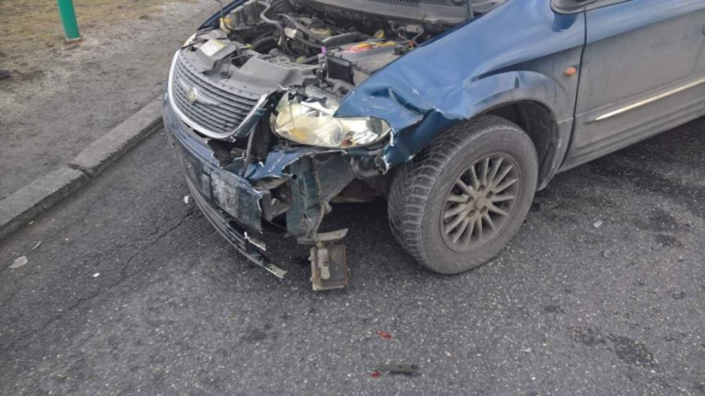 Kolizja na DK 5 w Kostomłotach