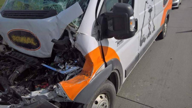 Kolizja na autostradzie A4