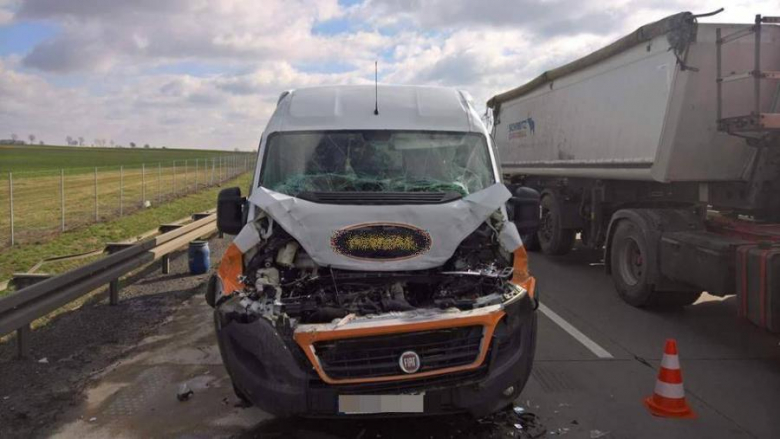 Kolizja na autostradzie A4