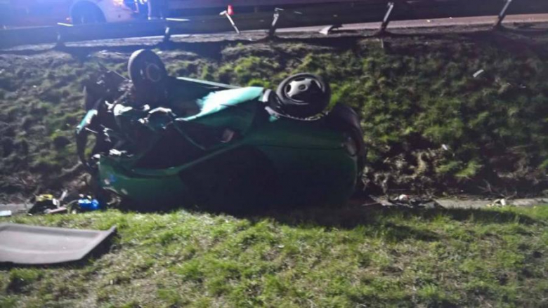 Wypadek na A4 koło Kostomłotów