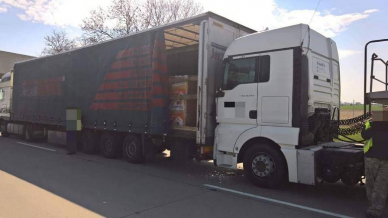 Karambol na autostradzie A4 w pobliżu Kostomłotów