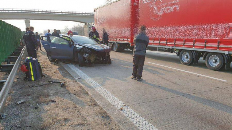 Wypadek na A4. Na miejscu lądował śmigłowiec LPR