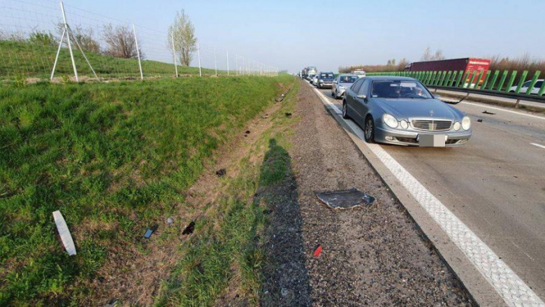 Wypadek na A4. Na miejscu lądował śmigłowiec LPR