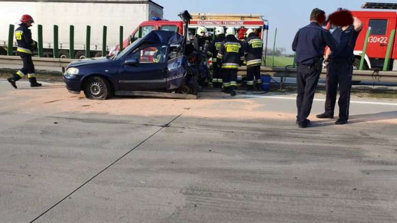 Śmiertelny wypadek na A4