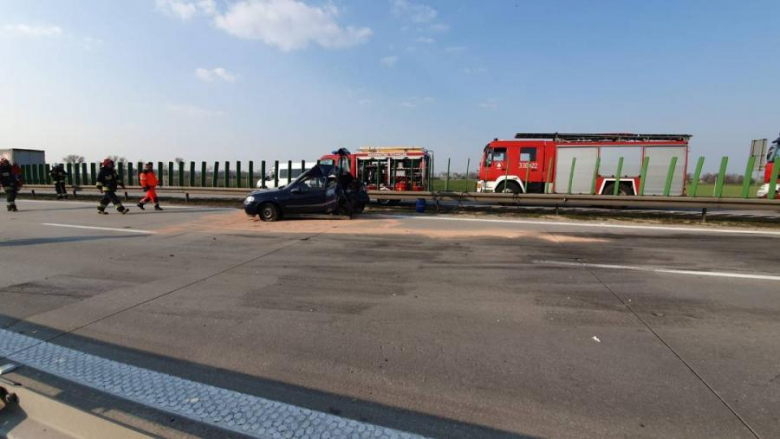 Śmiertelny wypadek na A4