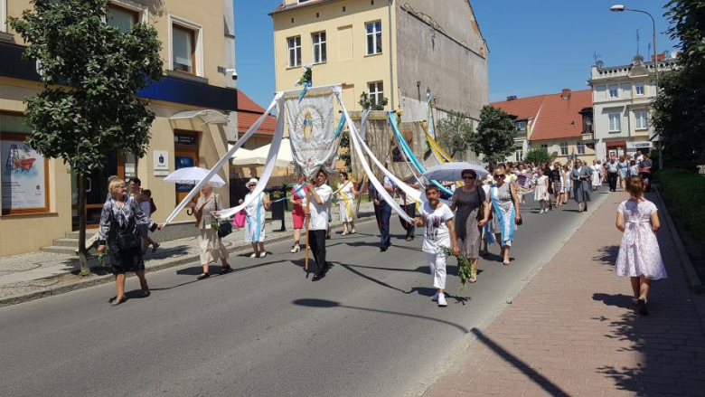 Procesja Bożego Ciała w Środzie Śląskiej