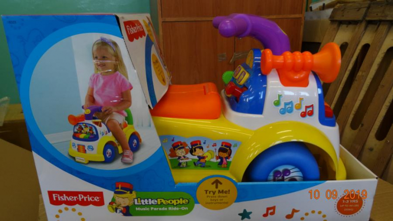 Zakupione przedmioty