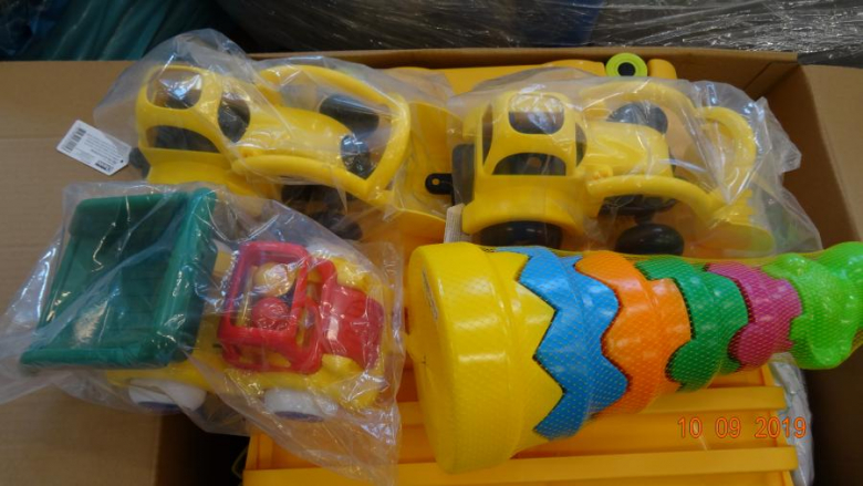 Zakupione przedmioty