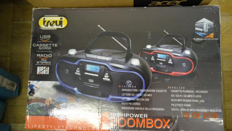 Zakupione przedmioty