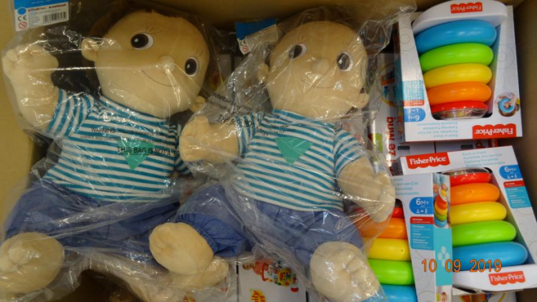 Zakupione przedmioty