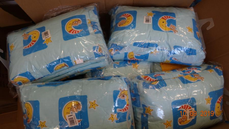 Zakupione przedmioty