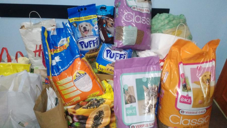 Zbiórka dla zwierząt