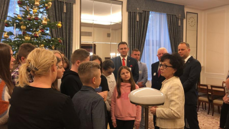 Uczniowie z Gminy Udanin w Sejmie RP