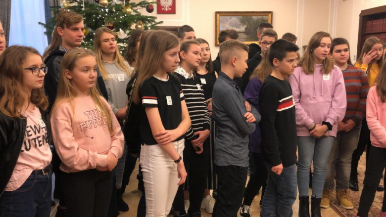 Uczniowie z Gminy Udanin w Sejmie RP