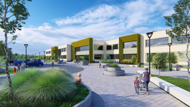 Gmina Środa Śląska otrzymała projekt i wizualizacje nowej szkoły na Winnej Górze