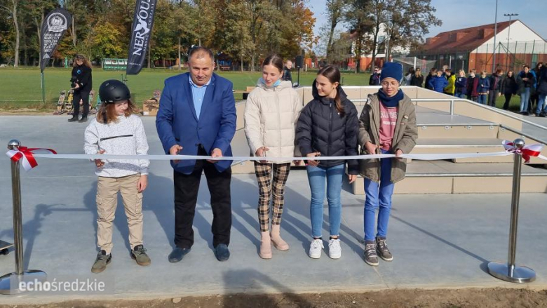 Oficjalne otwarcie skateparku w Lutyni za nami
