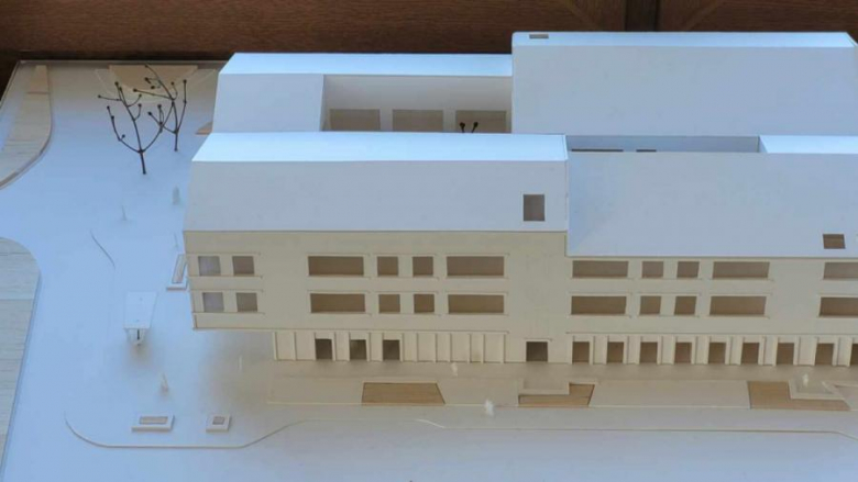 Budynek nowej szkoły w Wilkszynie