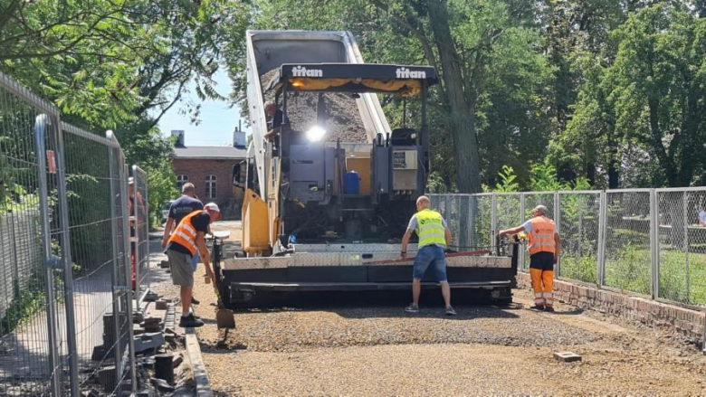 Trwa przebudowa ul. Traugutta i Strażackiej w Malczycach