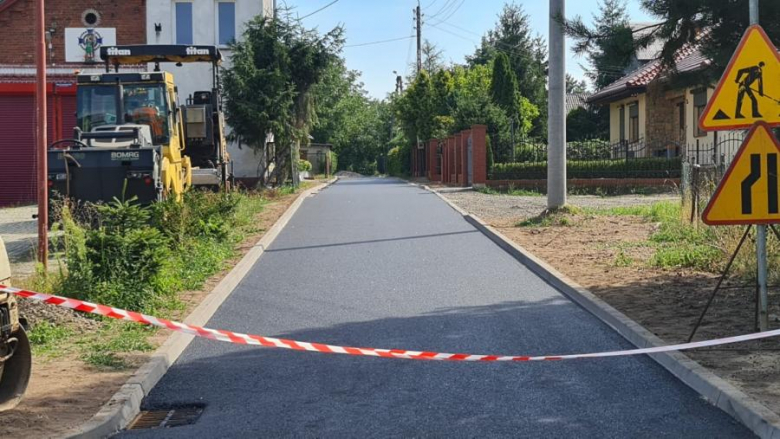 Trwa przebudowa ul. Traugutta i Strażackiej w Malczycach