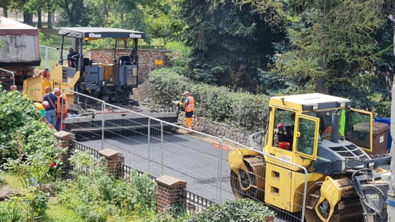 Trwa przebudowa ul. Traugutta i Strażackiej w Malczycach