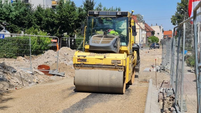 Trwa przebudowa ul. Traugutta i Strażackiej w Malczycach