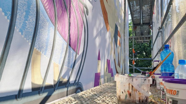 Kolejny mural powstaje w Środzie Śląskiej