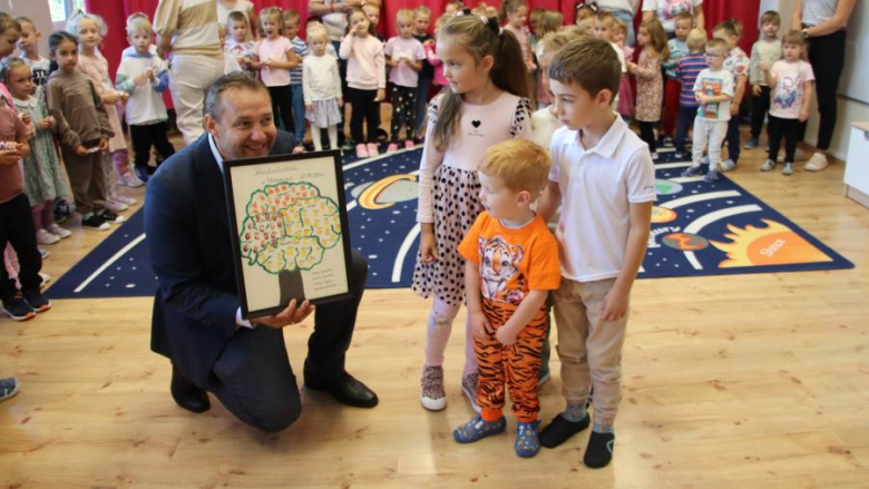 Wójt Gminy Udanin odwiedził gminne przedszkola