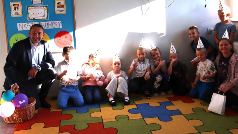 Wójt Gminy Udanin odwiedził gminne przedszkola