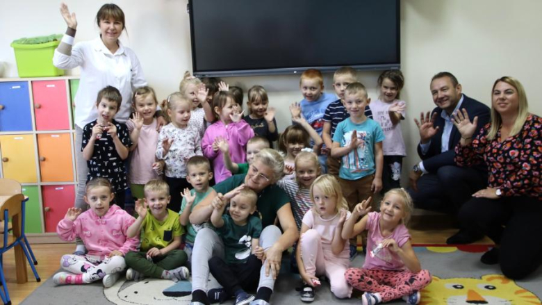 Wójt Gminy Udanin odwiedził gminne przedszkola