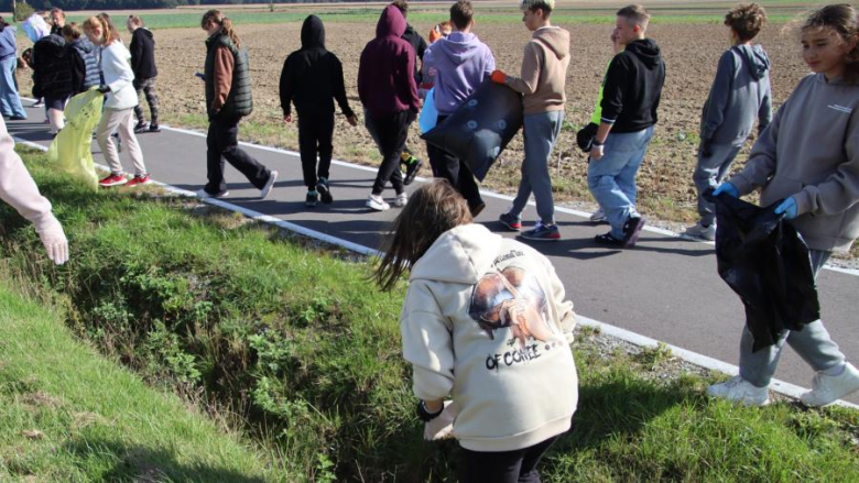 Sprzątanie świata w gminie Udanin