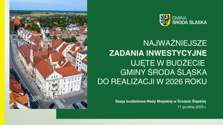Sesja budżetowa i najważniejsze inwestycje 