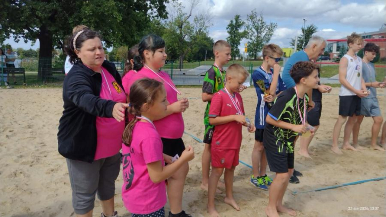 Turniej Rodzinny Czwórek w siatkówce plażowej