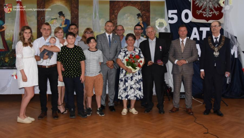 Złote gody Mieszkańców gminy Udanin