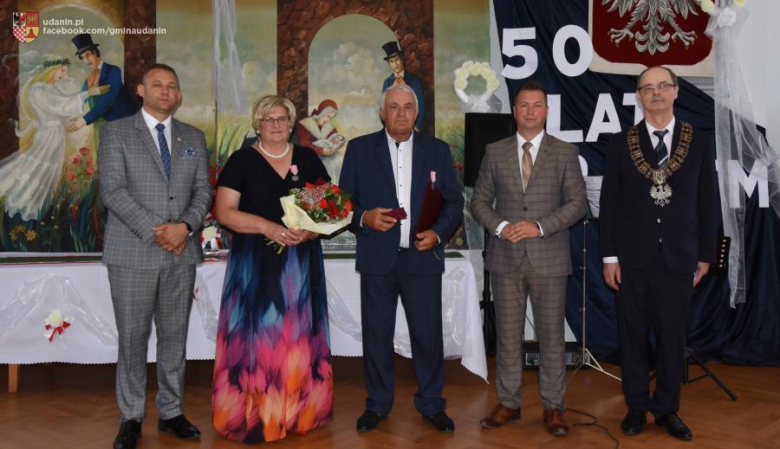 Złote gody Mieszkańców gminy Udanin