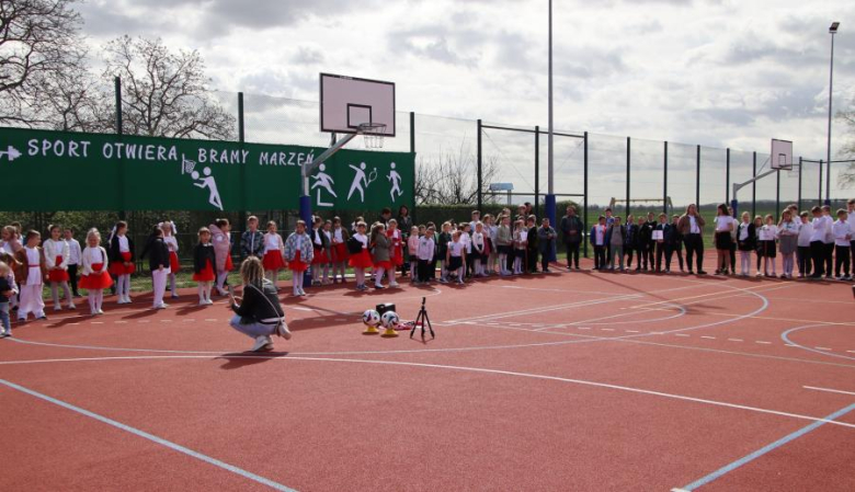 Otwarcie nowego boiska w Ujeździe Górnym