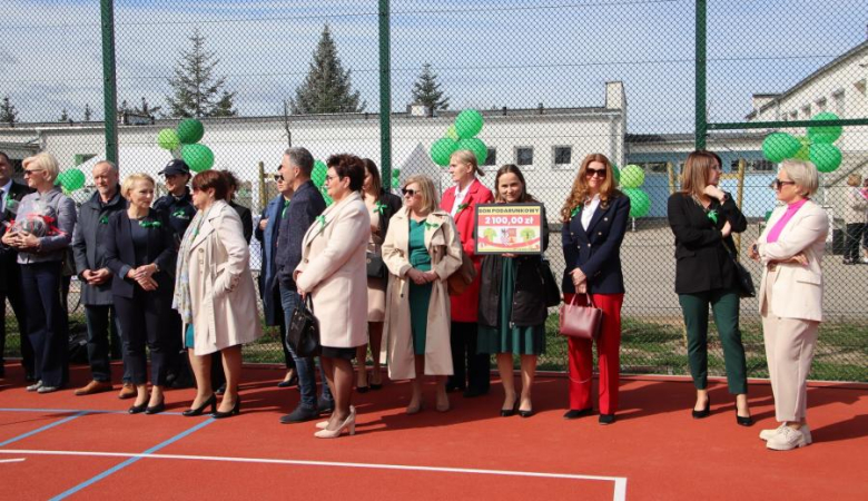 Otwarcie nowego boiska w Ujeździe Górnym