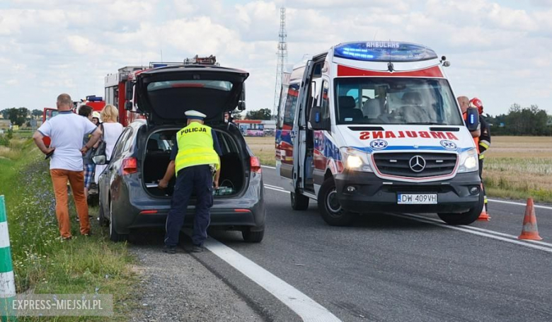 Wypadek koło Wichrowa