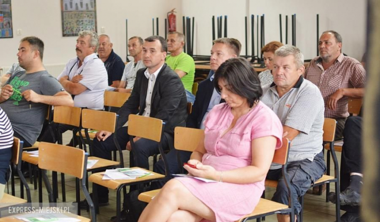 Spotkanie z mieszkańcami w Juszczynie